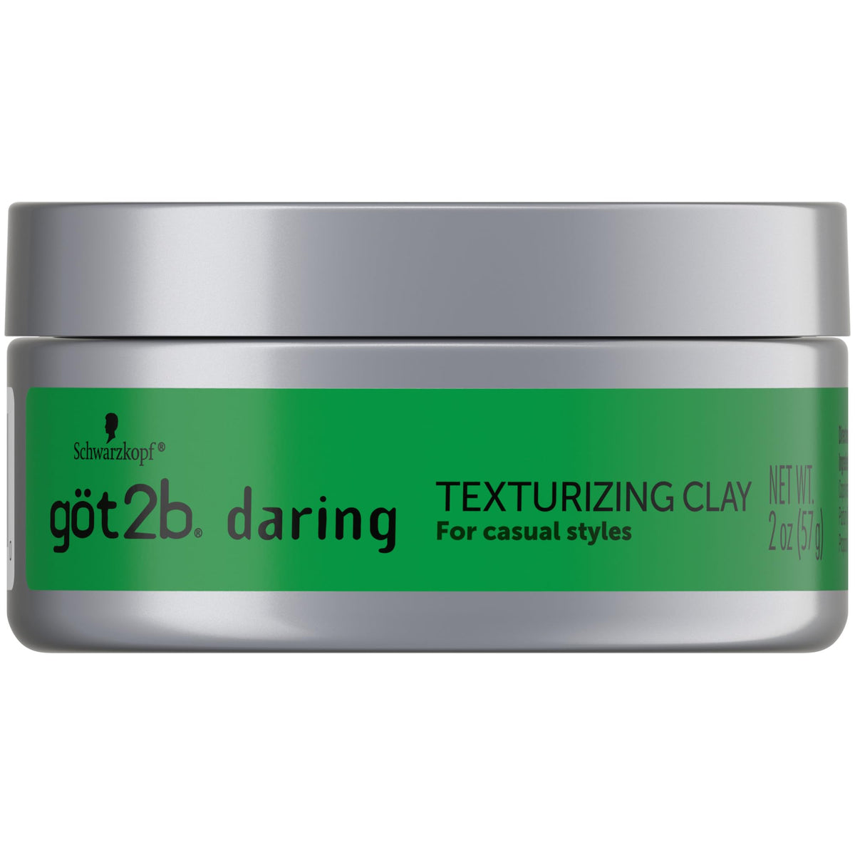got2b clay texture closeup highlighting mattifying, non‑greasy formula