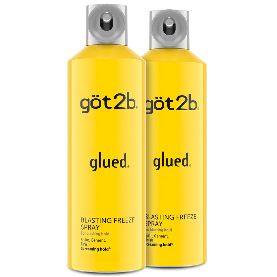Got2B Glued front packaging showing bold branding and 12 oz can — extreme hold