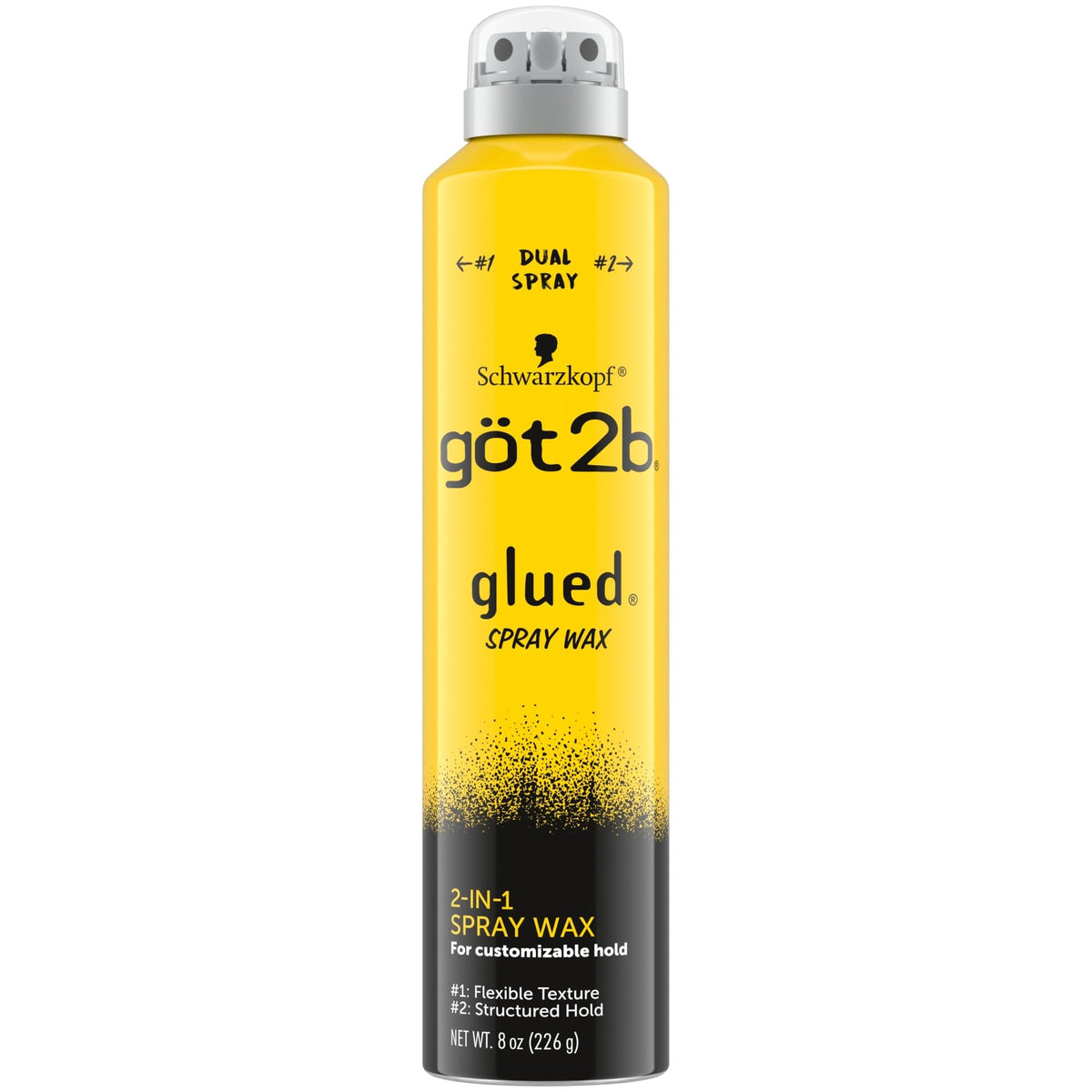 got2b Glued front can showing bold branding and size for easy identification
