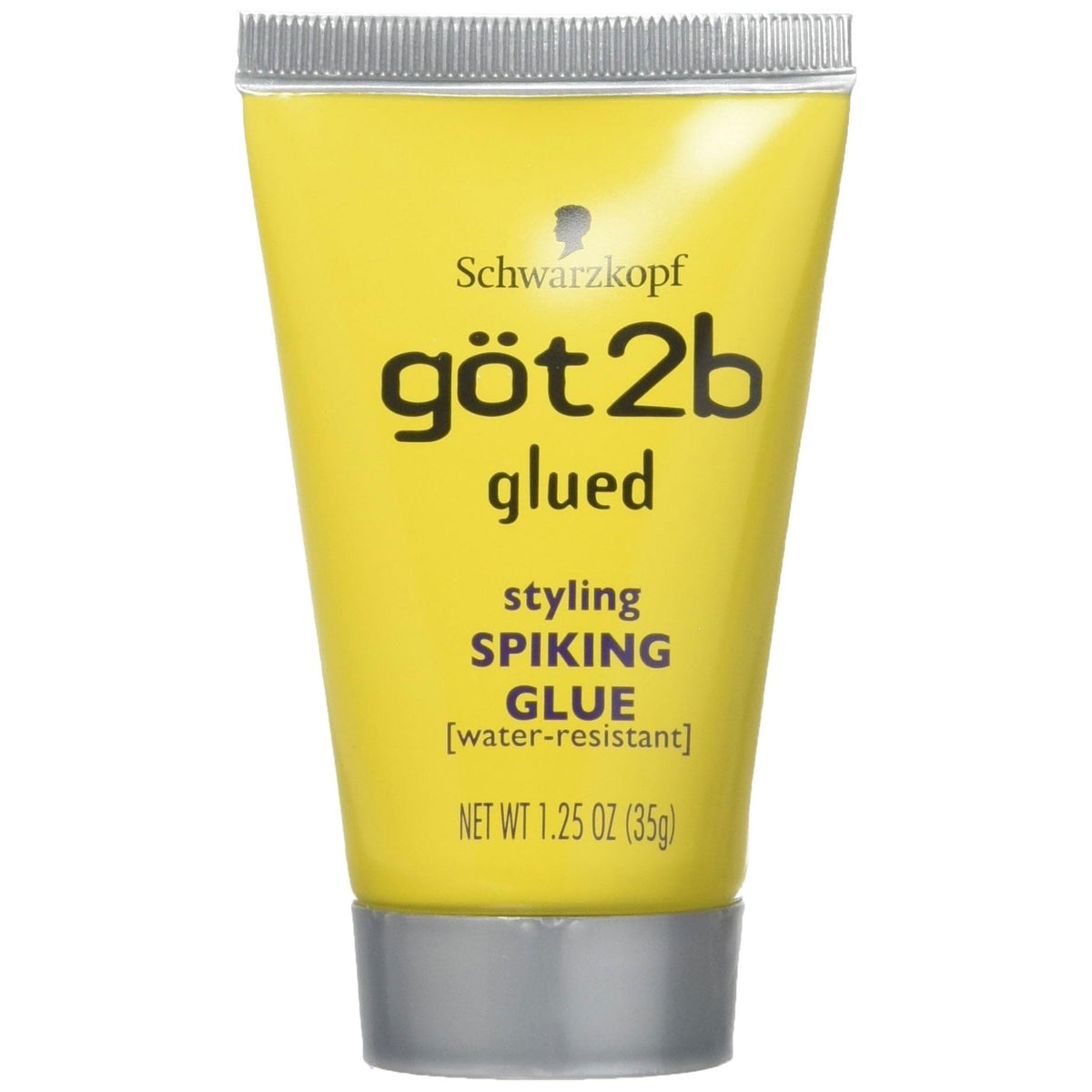 got2b glued front packaging showing two tubes and branding for reliable hold
