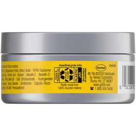 2 oz got2b tub beside ruler demonstrating compact travel-friendly size