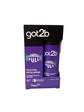 Got2B twin 0.35 oz jars next to a passport illustrating travel-ready convenience