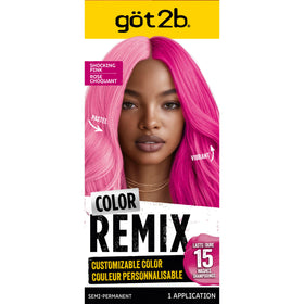 got2b front packaging showing shocking pink kit and benefits