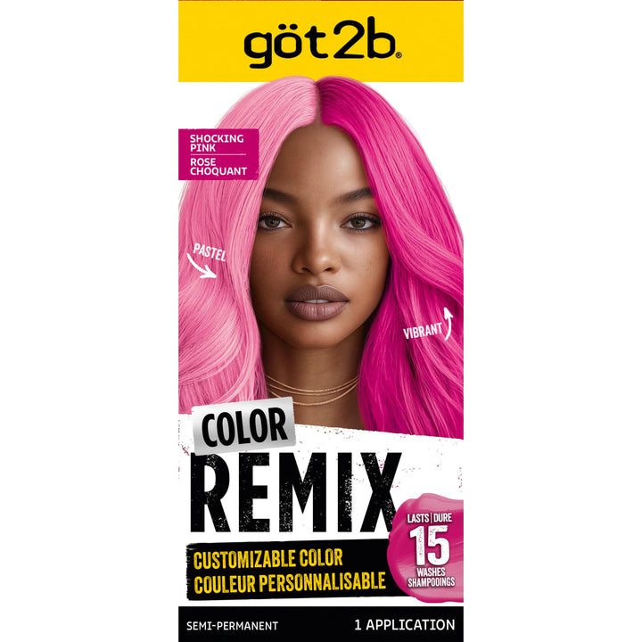 got2b front packaging showing shocking pink kit and benefits