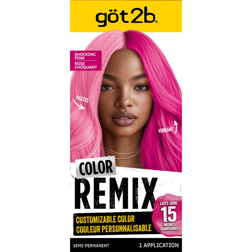 got2b front packaging showing shocking pink kit and benefits