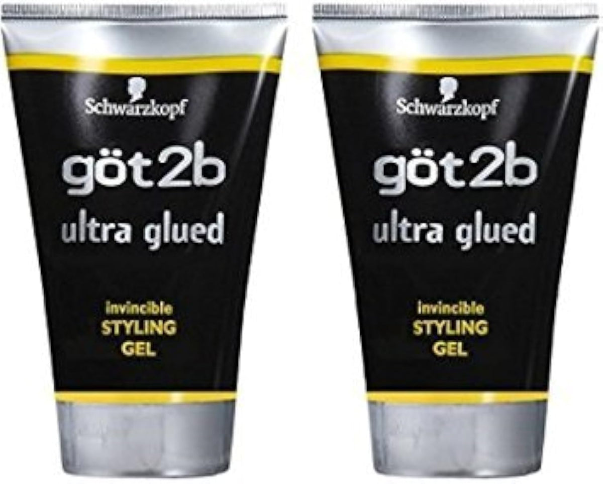 Got2B Ultra Glued front packaging showing two 1.25oz tubes for portable hold
