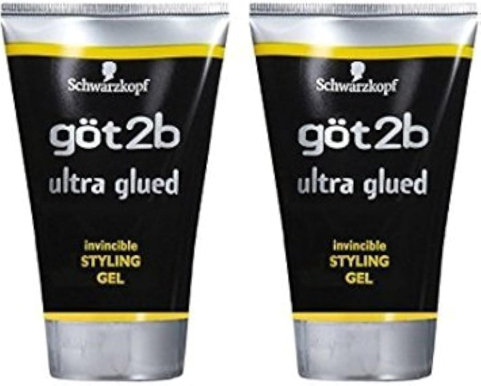 Got2B Ultra Glued front packaging showing two 1.25oz tubes for portable hold