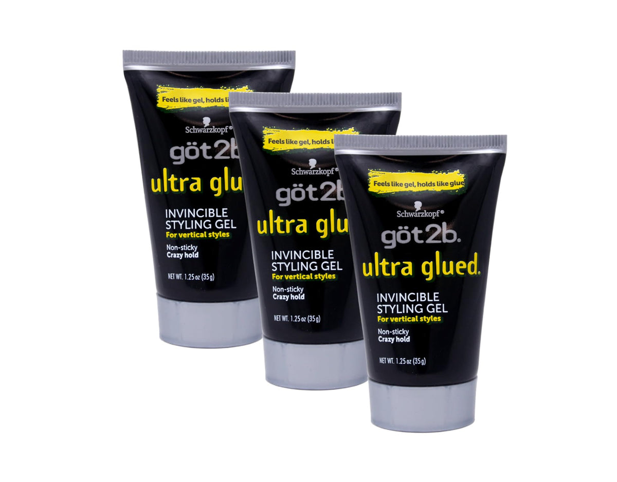 GOT2B front packaging three-pack showing compact tubes and branding for reliable hold