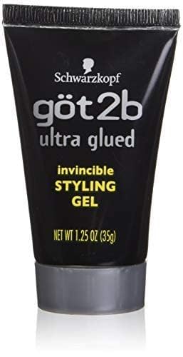 Got2B Ultra Glued gel texture close-up highlighting clear non-flaking formula