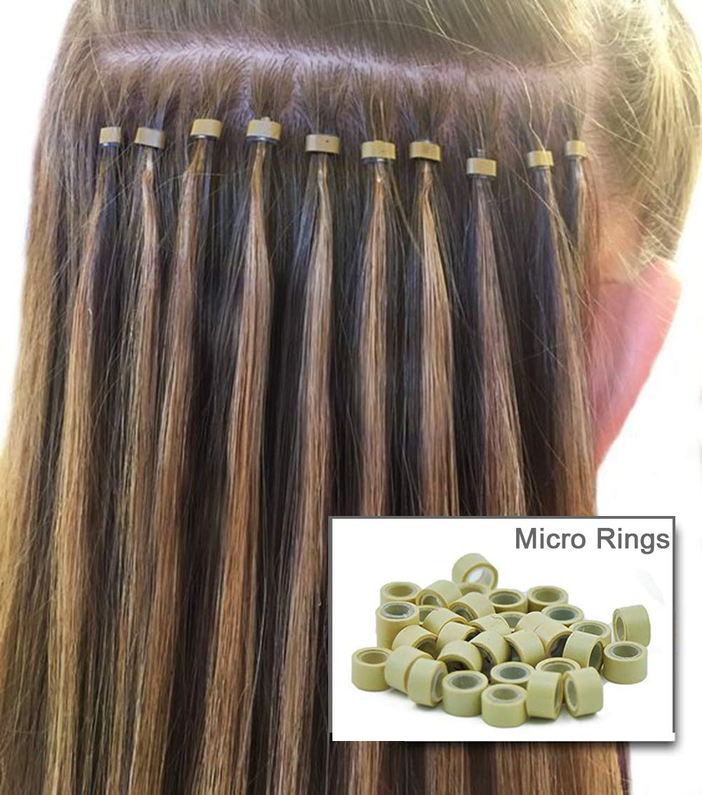 GOTDYA beads clamped on hair demonstrating secure hold and low visibility