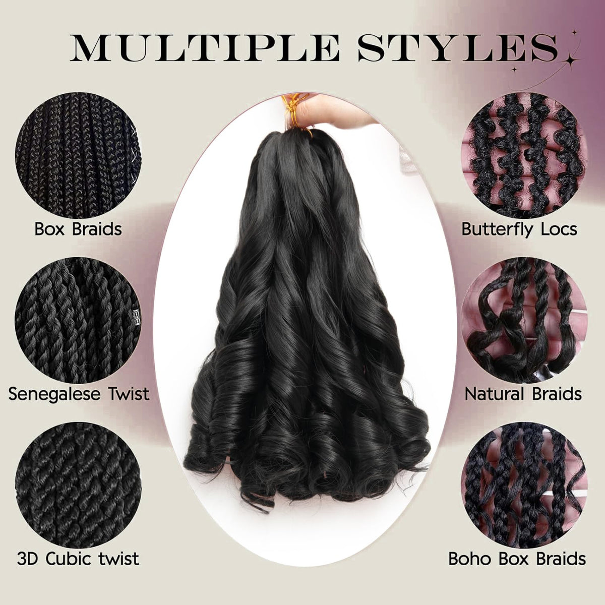 GOTEFERBE flatlay of bundles highlighting full eight-pack supply