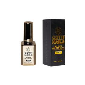 Gotti Nails front bottle shot showing glossy top coat for lasting shine