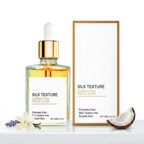 Gouda Silk front packaging showing compact 30ml bottle and label, presents portability benefit