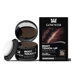 gowwim compact front view showing dark brown shade and portable design