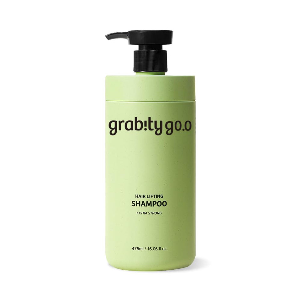 grab!ty bottle front packaging showing product name and strong-volume benefit