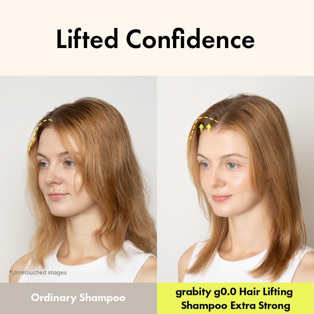 grab!ty in-shower use showing application and instant lift benefit