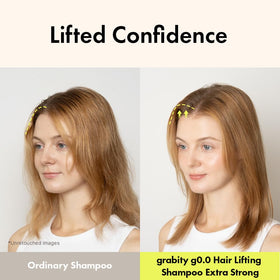 grab!ty in-shower use showing application and instant lift benefit