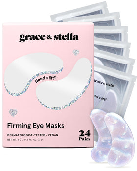 grace & stella box front showing 24 pairs and product branding for easy gifting