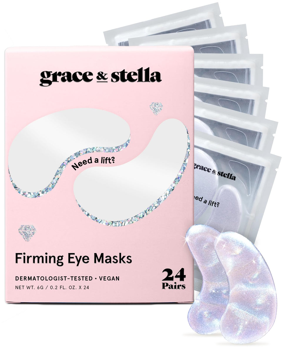grace & stella box front showing 24 pairs and product branding for easy gifting