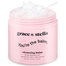grace & stella front jar showing product and brand for easy identification and benefit