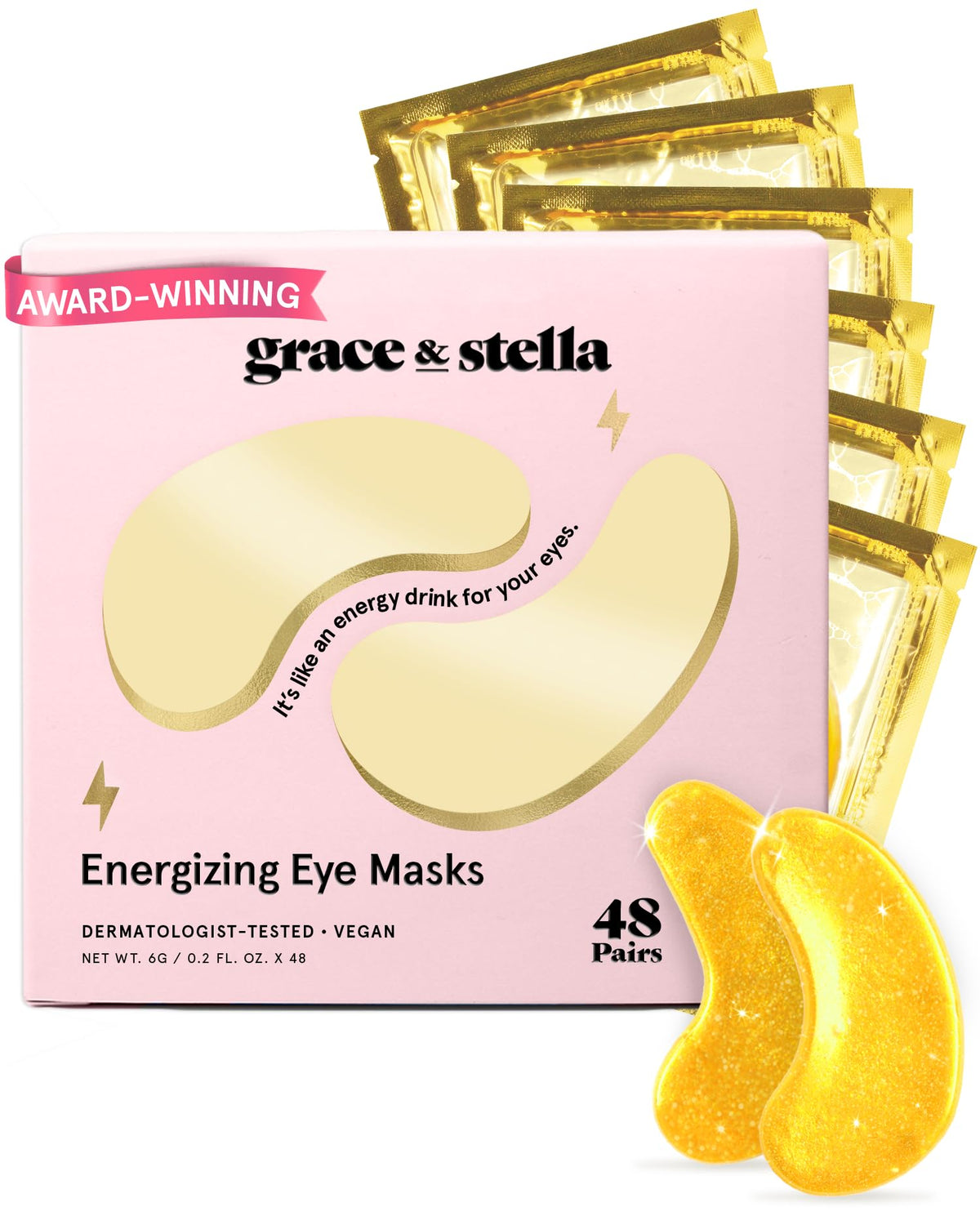 grace & stella front packaging showing product and quantity, great gift option
