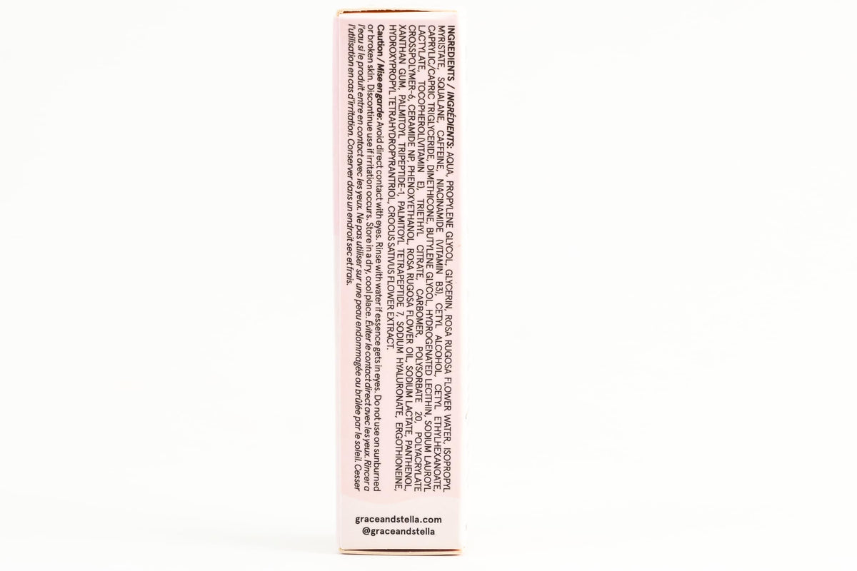 grace & stella lifestyle morning routine with stick promoting quick wake-up and refreshed appearance