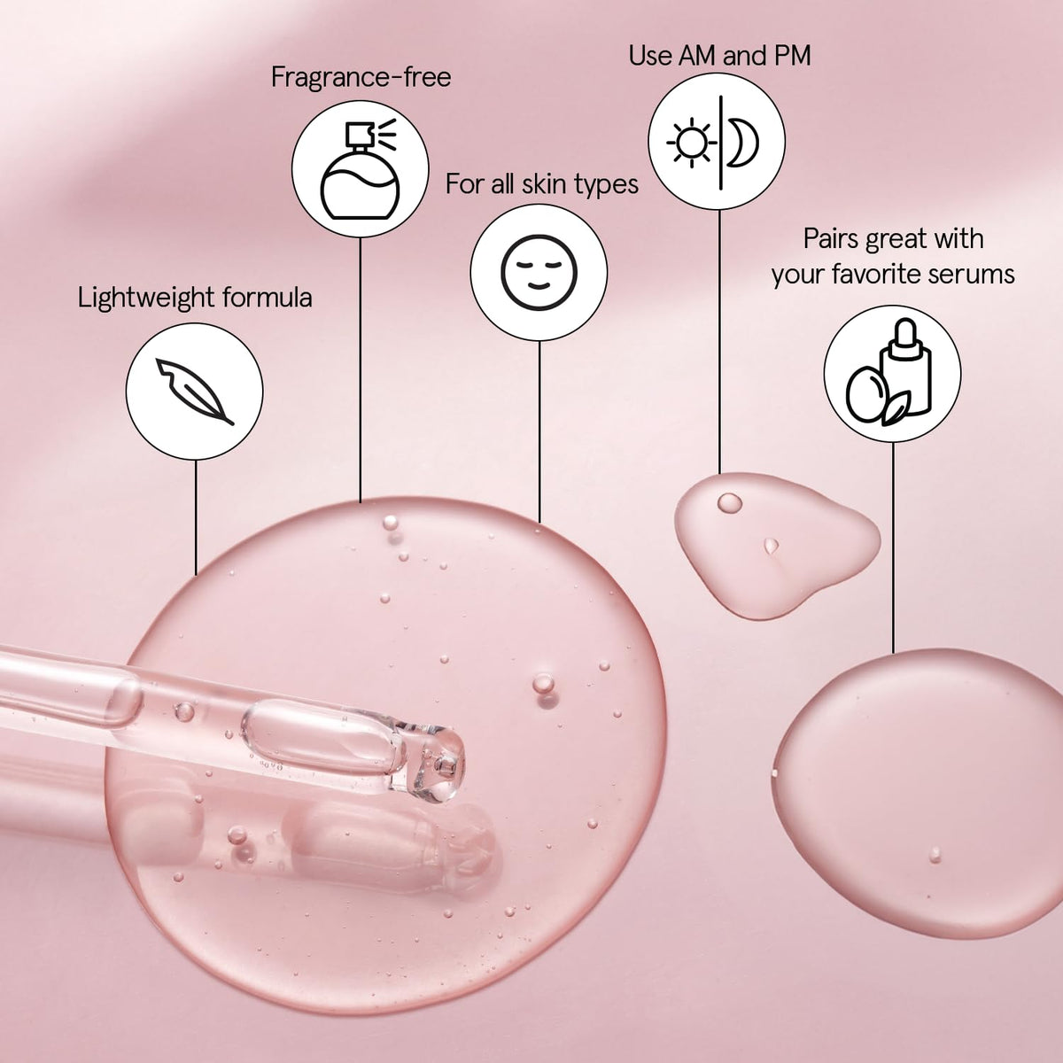 grace & stella nightstand routine scene portraying daily use and skin prep benefit