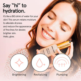grace & stella pump detail highlighting easy dispensing and controlled use