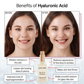 grace & stella texture gel drop showing lightweight hydration and quick absorption