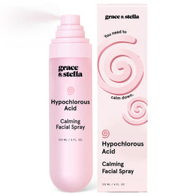 grace & stella front packaging showing 120ml bottle and calming branding