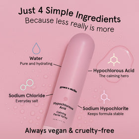 grace & stella label detail highlighting simple ingredient approach benefit