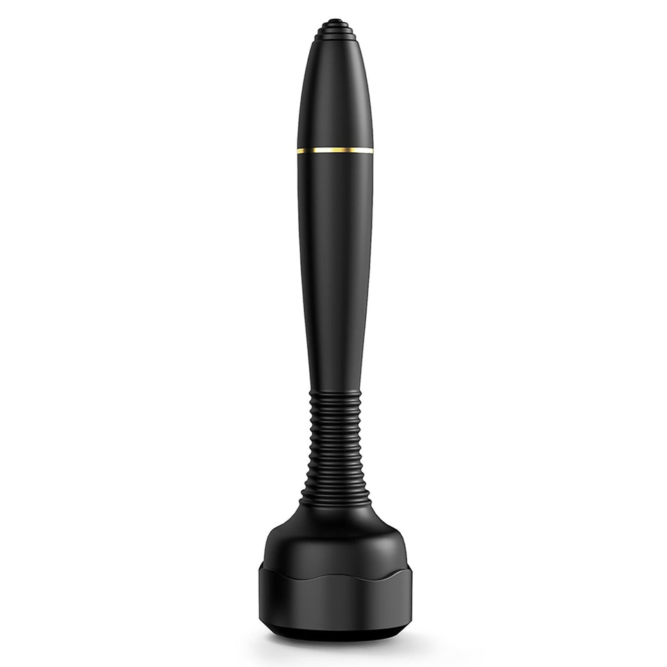 Graehn Derma Roller Stamp front view showing ergonomic grip and compact design for precision