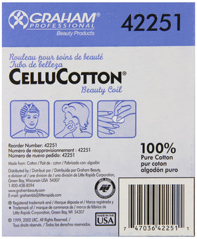 Graham cellucotton close-up fiber detail highlighting soft absorbent texture and gentle finish