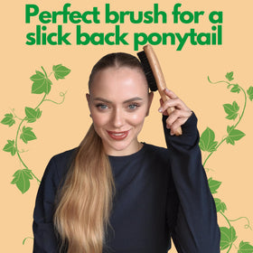 GranNaturals wooden handle detail offering durable grip and styling control