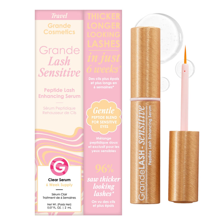 Grande Cosmetics front packaging showing product and benefits