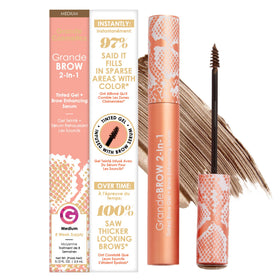 Grande Cosmetics tube front view showing packaging and brand benefits