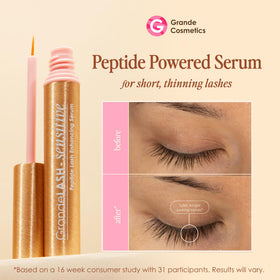 Grande Cosmetics fine applicator tip delivering precise nightly application