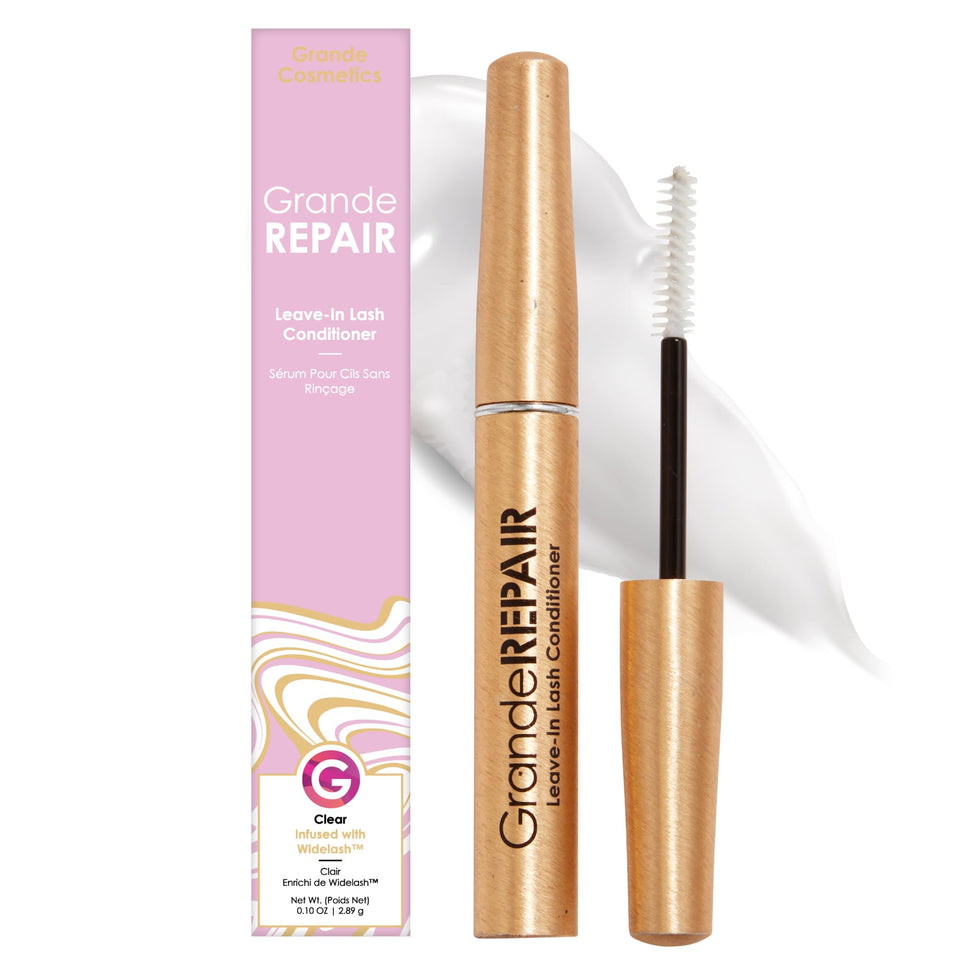 Grande Cosmetics front packaging showing product and brand benefits