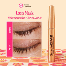 Grande Cosmetics applicator tip close-up for precise lash application
