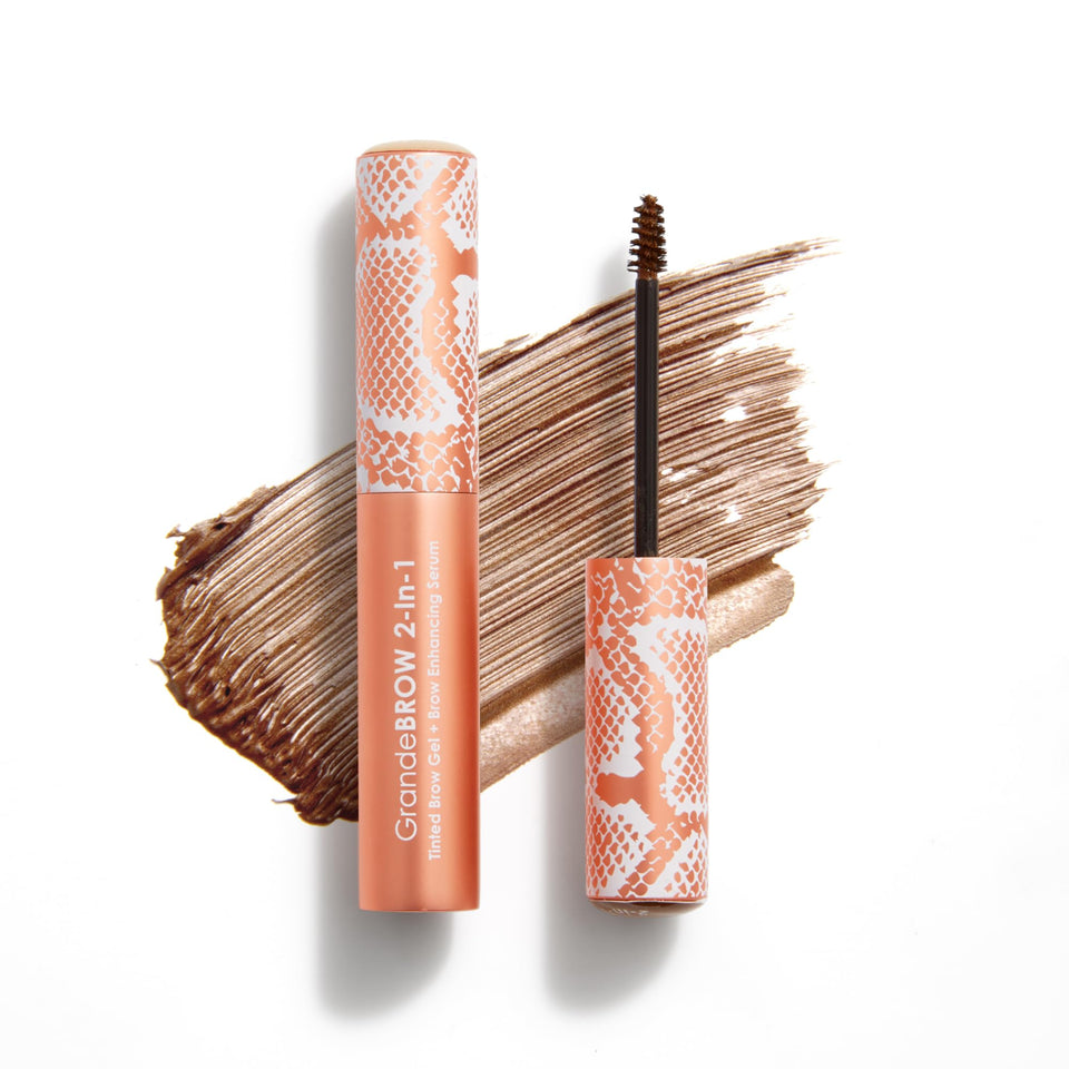 Grande Cosmetics front packaging showing light shade and travel size benefit
