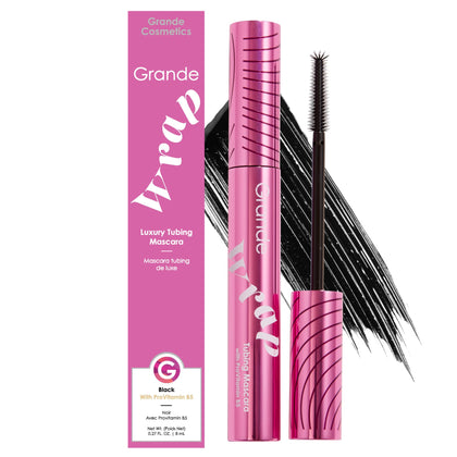 Grande Cosmetics GrandeWRAP front packaging showing product and branding benefit length