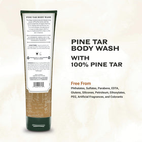 The Grandpa Soap Company back label with ingredients and benefits clearly visible