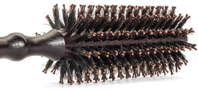 GranNaturals styled medium loose curl made with the 1.75 inch brush for volume