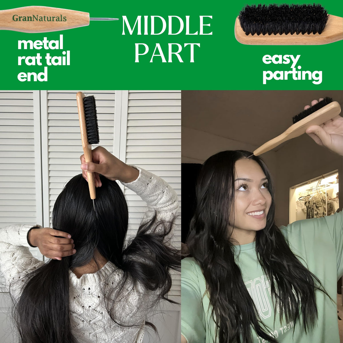 GranNaturals metal rat tail detail for precise parting and fast sectioning