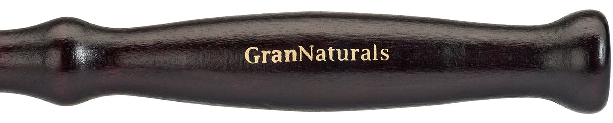 GranNaturals product packaging with brush and care instructions included