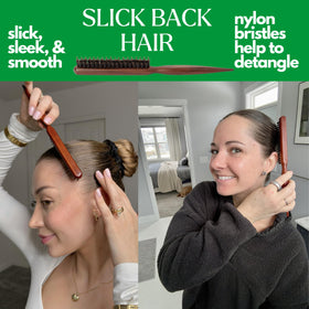 GranNaturals side profile showing tapered rat-tail handle for precise parting