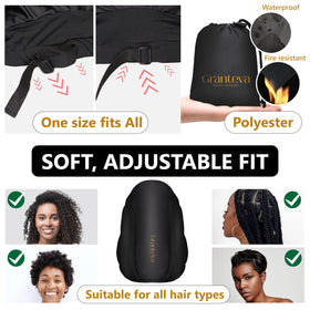 Granteva bonnet holding long locs without squashing style benefit