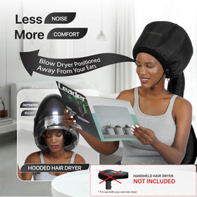 Granteva satin inner cap texture reducing friction and frizz