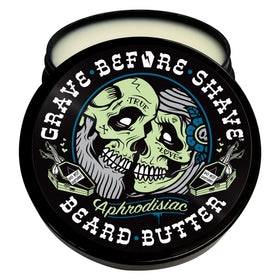 Grave Before Shave buttery texture close-up highlighting smooth spreadability and conditioning