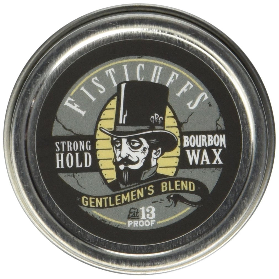Grave Before Shave front tin showing label and bourbon scent benefit